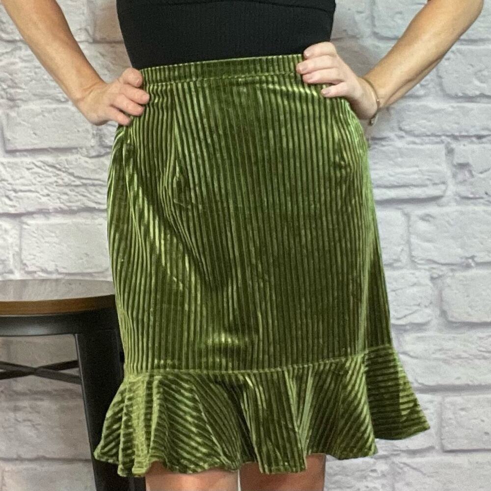 NWT Umgee ribbed velour mini skirt